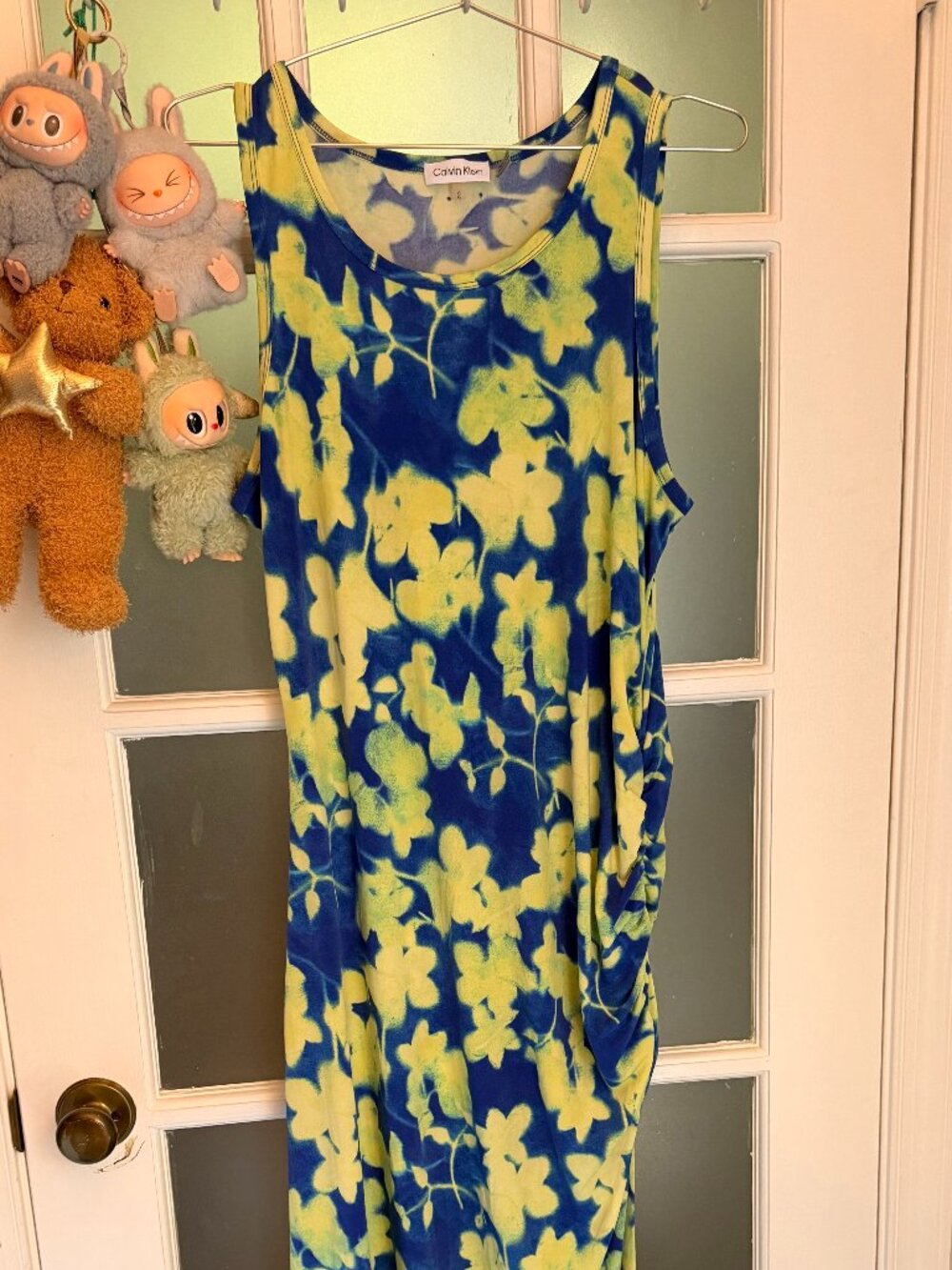 Calvin Klein Sleeveless Printed Dress
